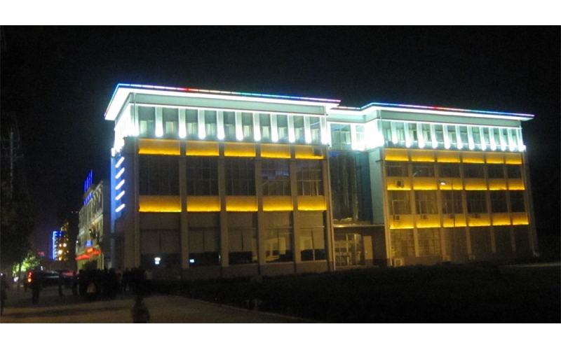 梁山縣國(guó)家電網(wǎng)樓體亮化工程