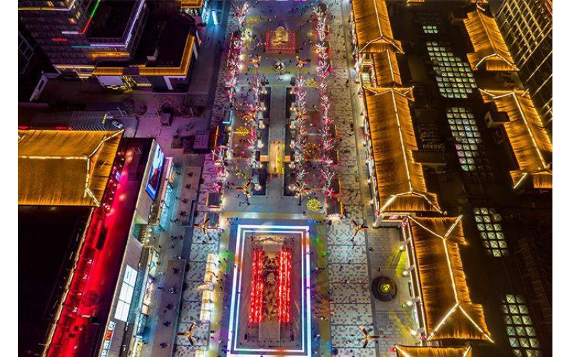 個(gè)性化商業(yè)街亮化方案究竟有多驚艷？