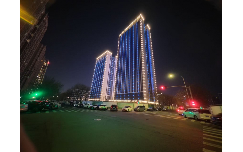 光影織就新地標(biāo)，夜色賦能活力區(qū) —— 臘山河西路 4# 地塊夜景亮化工程解讀